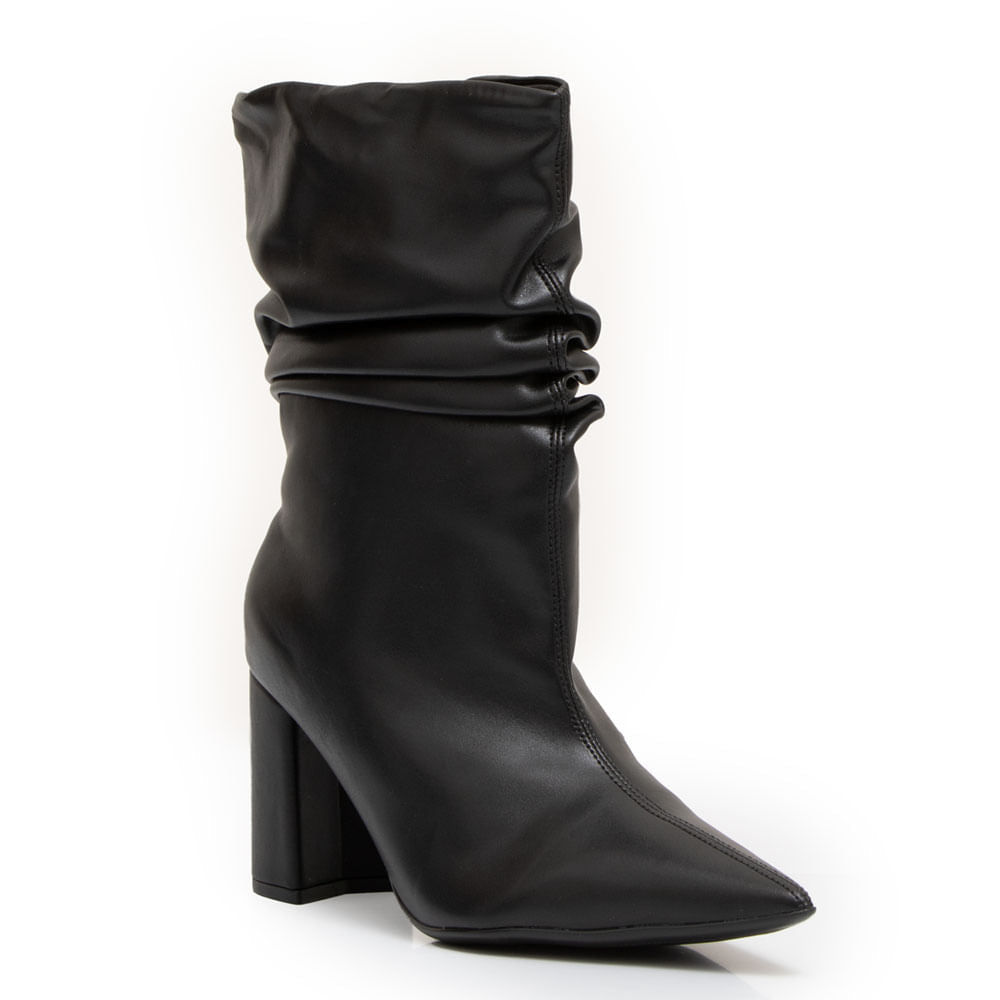 Bota Preta Slouchy